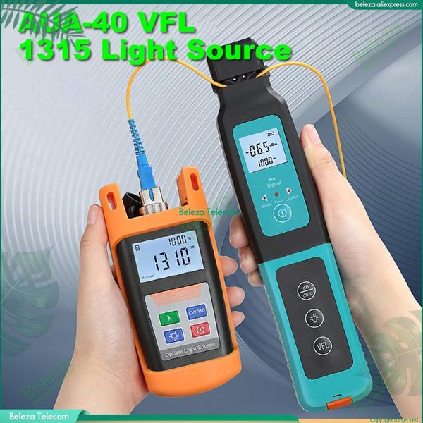 fiber optic equipment aua-40 + aua1315 light source optical power meter portable 1310,1550nm +aua-40 live identifier
fiber optic equipment aua-40 + aua1315 light source optical power meter portable 1310,1550nm +aua-40 live identifier