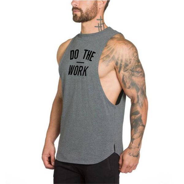 men' tank summer gym fitness men fashion sportswear bodybuilding clothing loose cotton breathable sleeveless t shirts muscle vest, White;black
men' tank summer gym fitness men fashion sportswear bodybuilding clothing loose cotton breathable sleeveless t shirts muscle vest, White;black