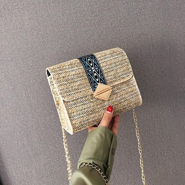 evening bags bohemia straw bag women summer chain beach handmade woven shoulder lock design small flap handbag lady purse bolso
evening bags bohemia straw bag women summer chain beach handmade woven shoulder lock design small flap handbag lady purse bolso
