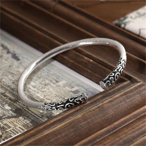 bangle titanium steel hoop charm lovers bracelet retro gold trend men's open women's jewelry wholesale, Black 
bangle titanium steel hoop charm lovers bracelet retro gold trend men's open women's jewelry wholesale, Black