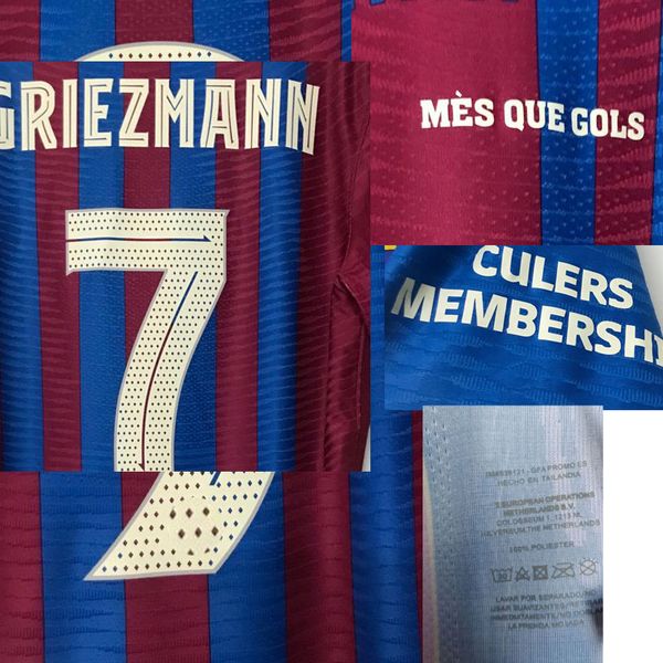 home textile 2021 2021 gamper trophy maillot match worn griezmann f.de jong pique mes que gols more than words soccer patch badge
home textile 2021 2021 gamper trophy maillot match worn griezmann f.de jong pique mes que gols more than words soccer patch badge