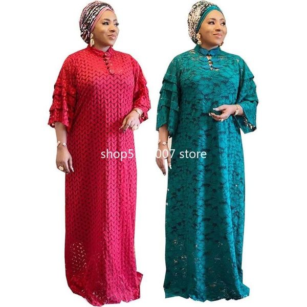 african dresses for women 2021 spring and autumn long lace plus size dress clothes american clothing ethnic, Red
african dresses for women 2021 spring and autumn long lace plus size dress clothes american clothing ethnic, Red