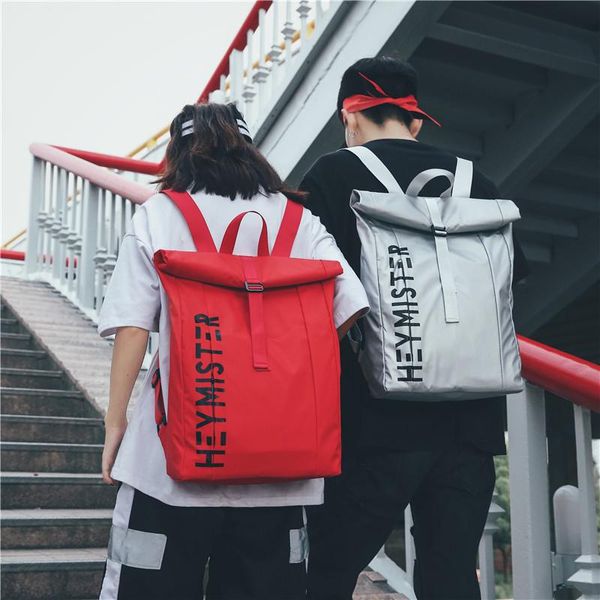 backpack tide brand men's hong kong style female japanese hip-hop computer bag trend travel
backpack tide brand men's hong kong style female japanese hip-hop computer bag trend travel