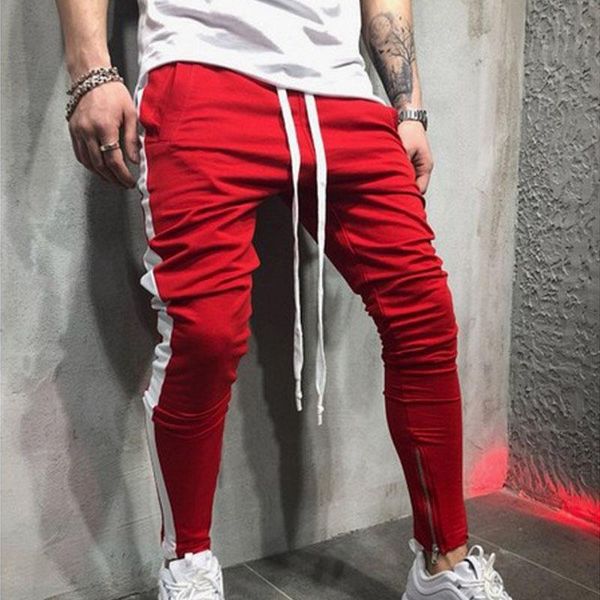 mens joggers summer pants men sportswear tracksuit bottoms sweatpants trousers red blue gyms jogger track ropa hombre men's, Black
mens joggers summer pants men sportswear tracksuit bottoms sweatpants trousers red blue gyms jogger track ropa hombre men's, Black