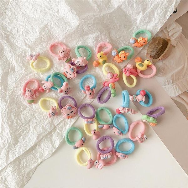 hair accessories 10pcs/lot cartoon animal fruits flower elastic rope handmade rubber bands for kids girls children headwear, Slivery;white
hair accessories 10pcs/lot cartoon animal fruits flower elastic rope handmade rubber bands for kids girls children headwear, Slivery;white