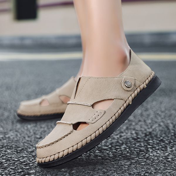 size large 2021 selling 48 mens womens sandals korean casual trend beach shoes cross-border men's sneakers summer sandal and732654, Black
size large 2021 selling 48 mens womens sandals korean casual trend beach shoes cross-border men's sneakers summer sandal and732654, Black