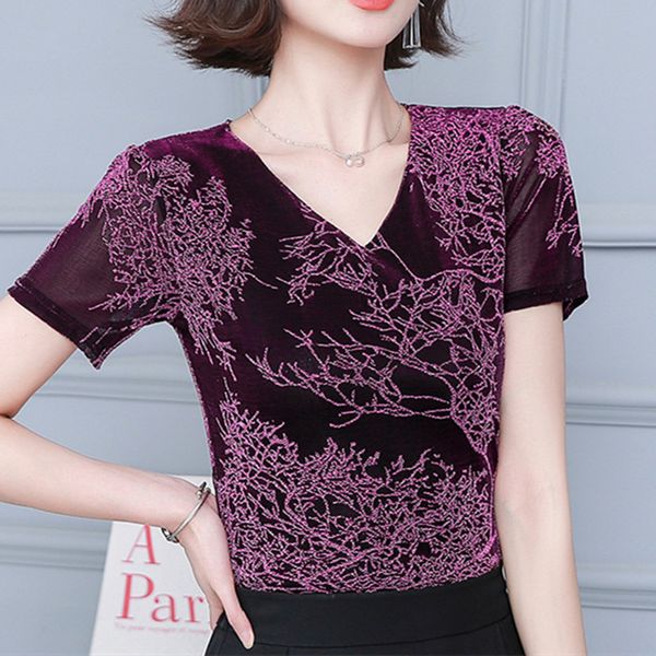 korean chiffon women's shirt blouses for women short sleeve print shirts female v-neck vintage satin ol 210427, White
korean chiffon women's shirt blouses for women short sleeve print shirts female v-neck vintage satin ol 210427, White