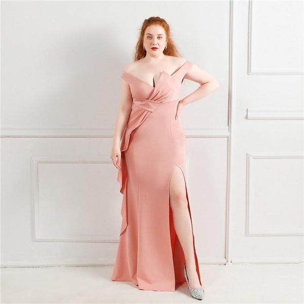 party dresses elegant mermaid evening dress plus size off shoulder wedding pink formal prom, White;black
party dresses elegant mermaid evening dress plus size off shoulder wedding pink formal prom, White;black