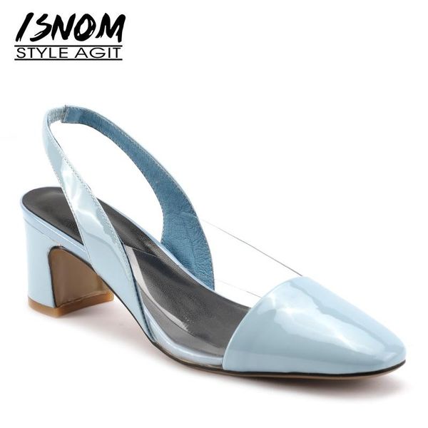 genuine leather women square toe footwear slingback sandals shoes pvc transparent high heels woman 2021 summer, Black
genuine leather women square toe footwear slingback sandals shoes pvc transparent high heels woman 2021 summer, Black