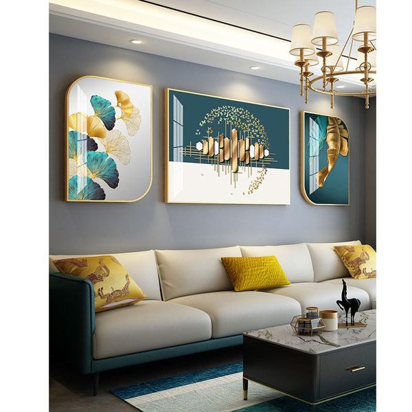 frames living room decoration triptych blue-green painting crystal porcelain picture with metal frame modern luxury sofa background wal
frames living room decoration triptych blue-green painting crystal porcelain picture with metal frame modern luxury sofa background wal