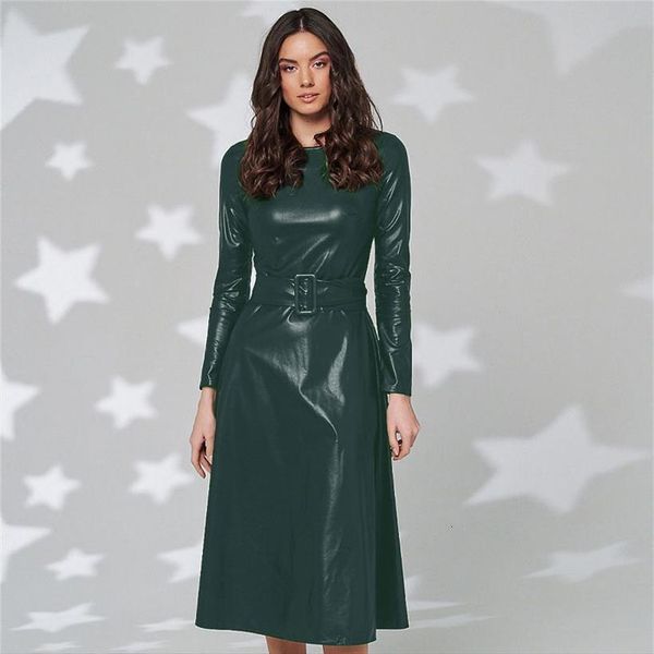 fashion belt faux leather womens dress long sleeve slim fit pu club wear arrival autumn winter, Black;gray
fashion belt faux leather womens dress long sleeve slim fit pu club wear arrival autumn winter, Black;gray