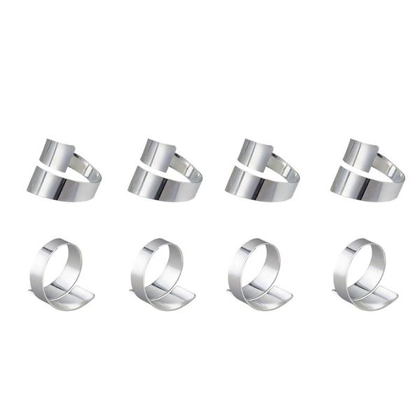 pcs silver napkin rings metal holders for wedding dinner party banquet festival table decor 28gf
pcs silver napkin rings metal holders for wedding dinner party banquet festival table decor 28gf