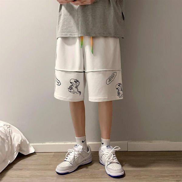 men's shorts women's loose bermuda denim men basketball tracksuit with 2021 fashion, White;black
men's shorts women's loose bermuda denim men basketball tracksuit with 2021 fashion, White;black