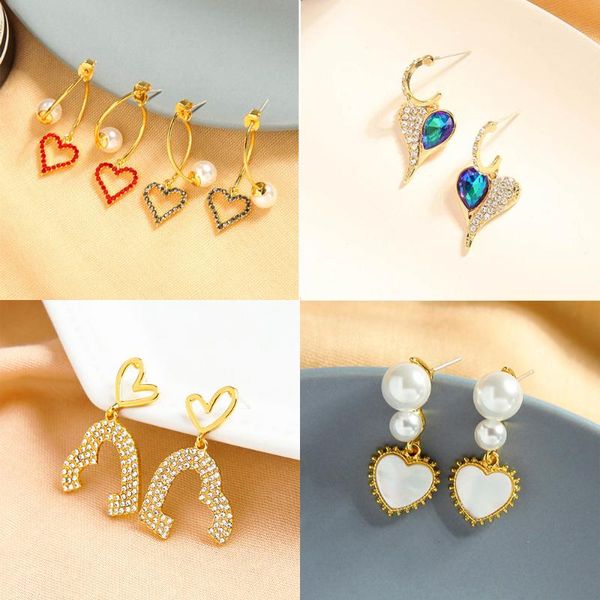 dangle & chandelier 2021 design drop ear jewelry gold color white shell heart satement earring for women handmade, Silver
dangle & chandelier 2021 design drop ear jewelry gold color white shell heart satement earring for women handmade, Silver