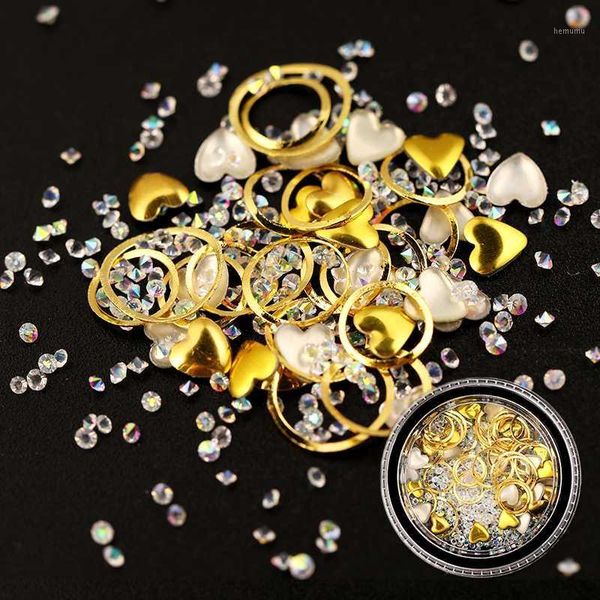 box 3d nail art decoration hollow metal stones mix sized rivet studs colorful gold rhinestones diy design accessories1, Silver;gold
box 3d nail art decoration hollow metal stones mix sized rivet studs colorful gold rhinestones diy design accessories1, Silver;gold