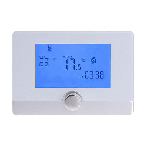 smart home control dual display room temperature controller electric heating wall-hung boiler thermostat intelligent regulator
smart home control dual display room temperature controller electric heating wall-hung boiler thermostat intelligent regulator