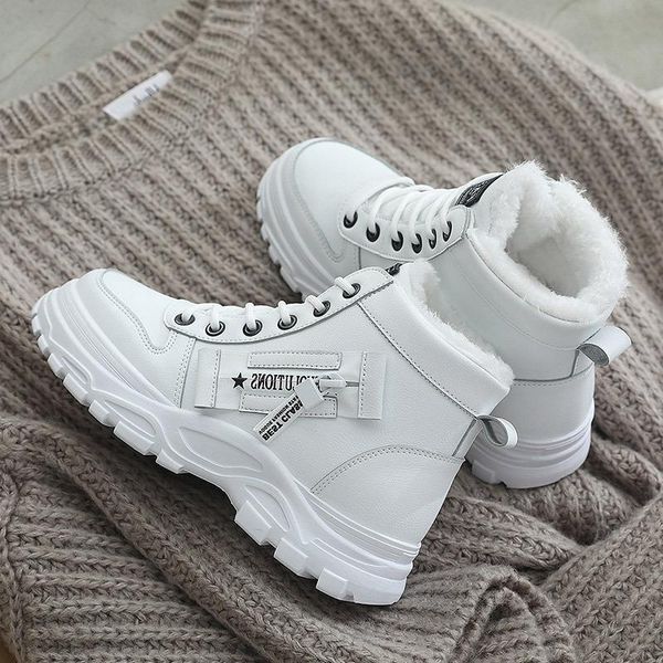 boots of cotton shoes women's winter students' versatile warm plush 2021 korean version high top, Black
boots of cotton shoes women's winter students' versatile warm plush 2021 korean version high top, Black
