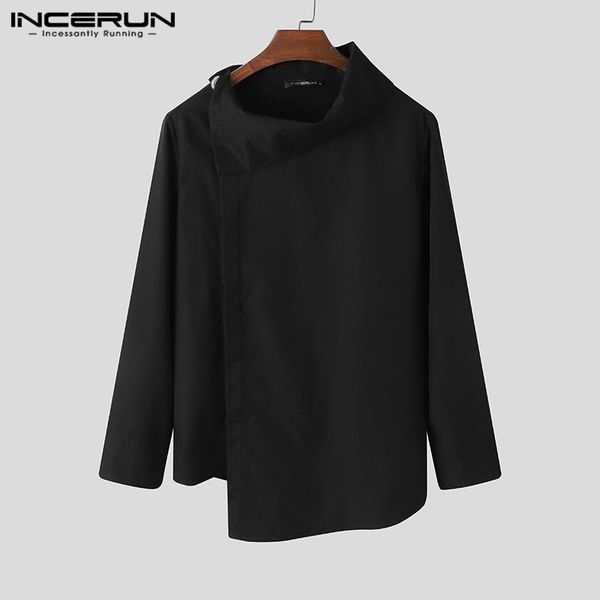 irregular button blouse men solid color shirts fashion long sleeve turtleneck camisa man punk style shirt streetwear 5xl men's casual, White;black
irregular button blouse men solid color shirts fashion long sleeve turtleneck camisa man punk style shirt streetwear 5xl men's casual, White;black