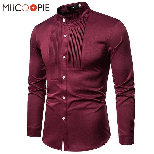men's casual shirts ropa de hombre 2021 long sleeve men shirt korean dress slim fit luxury fashion brand folds blouse work social s-5xl, White;black
men's casual shirts ropa de hombre 2021 long sleeve men shirt korean dress slim fit luxury fashion brand folds blouse work social s-5xl, White;black