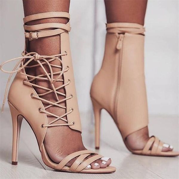 dress shoes roman buckle strap women sandals gladiator lace up peep toe high heels woman ankle boots black aprict
dress shoes roman buckle strap women sandals gladiator lace up peep toe high heels woman ankle boots black aprict