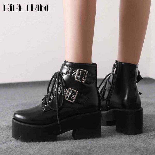 boots brand girl buckle platform chunky heel shoes lace black punk ankle women fashion design casual boots
boots brand girl buckle platform chunky heel shoes lace black punk ankle women fashion design casual boots