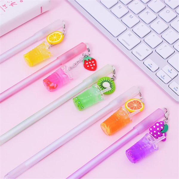 gel pens 1-2pcs cute fruit drinks design pen 0.5mm office writing tools needle kids gift accessories stationery
gel pens 1-2pcs cute fruit drinks design pen 0.5mm office writing tools needle kids gift accessories stationery