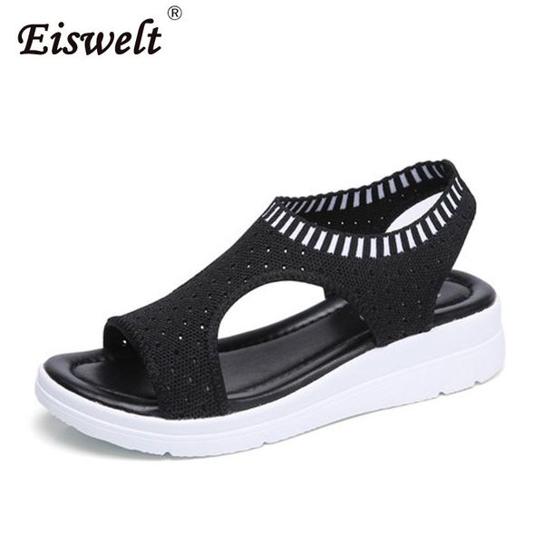 dress shoes eiswelt summer women sandals female bottom breathable comfortable with casual ladies solid, Black
dress shoes eiswelt summer women sandals female bottom breathable comfortable with casual ladies solid, Black