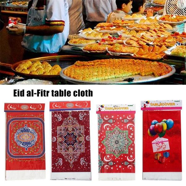 108*180cm ramadan eid mubarak tablecloth pe plastic print dinner table cloth party supplies islamic decoration
108*180cm ramadan eid mubarak tablecloth pe plastic print dinner table cloth party supplies islamic decoration