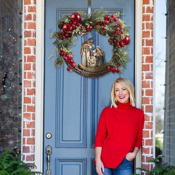 decorative flowers & wreaths creative christmas wreath front door atmosphere ornaments natural plastic garland craft for home wall window de
decorative flowers & wreaths creative christmas wreath front door atmosphere ornaments natural plastic garland craft for home wall window de