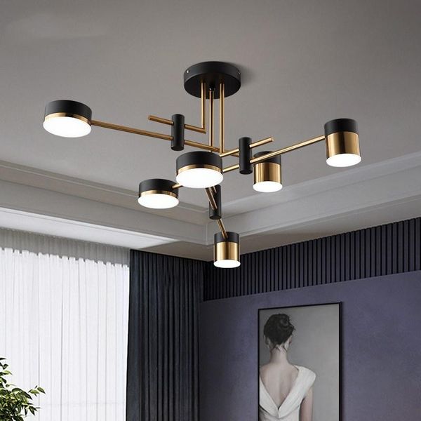 pendant lamps led black gold droplight chandelier lighting modern living room decoration indoor metal light fixtures 4/6heads 3color dimmabl
pendant lamps led black gold droplight chandelier lighting modern living room decoration indoor metal light fixtures 4/6heads 3color dimmabl