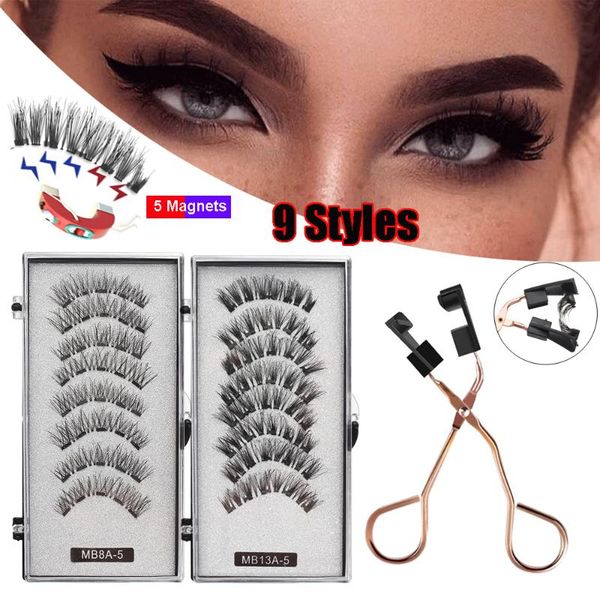 false eyelashes 8pcs 5 magnet magnetic with applictor handmade mink eye lashes faux cils magnetique 3d natural long
false eyelashes 8pcs 5 magnet magnetic with applictor handmade mink eye lashes faux cils magnetique 3d natural long