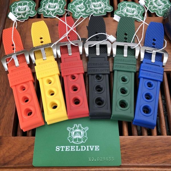 watch bands steeldive sd2201 men's diving rubber strap orange/black/green /blue/red/yellow 20mm/22mm width, Black;brown
watch bands steeldive sd2201 men's diving rubber strap orange/black/green /blue/red/yellow 20mm/22mm width, Black;brown