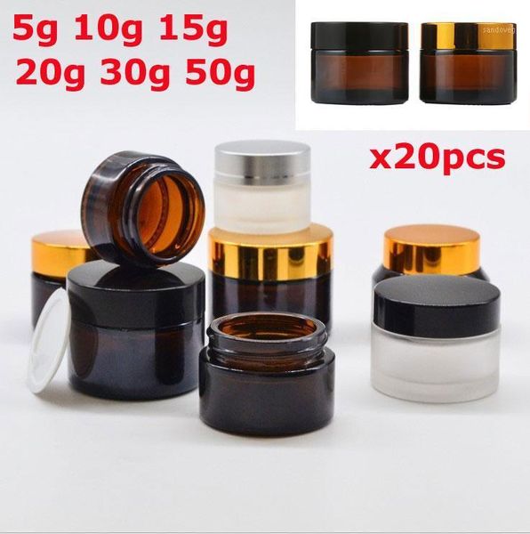 storage bottles & jars 20pcs x 5g 10g 15g 20g 30g 50g amber clear glass jar container cosmetic cream lotion powder frosted matte pot travel
storage bottles & jars 20pcs x 5g 10g 15g 20g 30g 50g amber clear glass jar container cosmetic cream lotion powder frosted matte pot travel