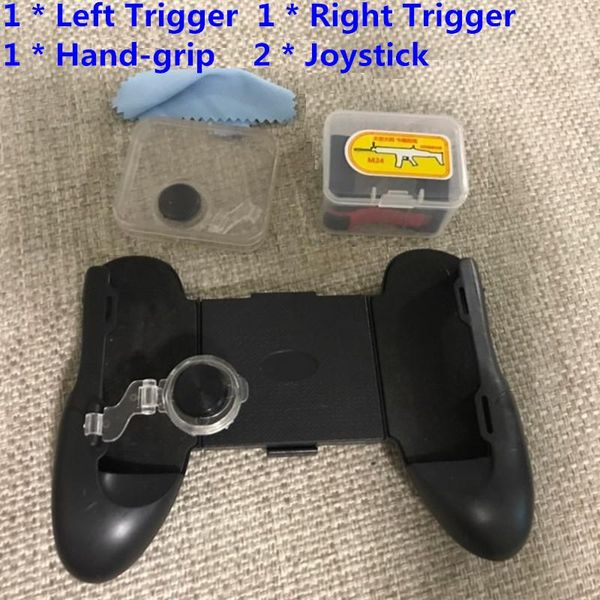 mobile game controller joypad + quick fire button l1r1 trigger handle grip for andriod phones gamepad controllers & joysticks
mobile game controller joypad + quick fire button l1r1 trigger handle grip for andriod phones gamepad controllers & joysticks