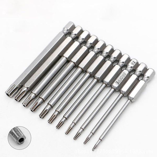 hand tools 11 pcs/set 1/4" 75mm t6-t40 torx screwdriver bits s2 material magnetic electric drill head power driver
hand tools 11 pcs/set 1/4" 75mm t6-t40 torx screwdriver bits s2 material magnetic electric drill head power driver
