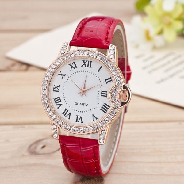 women's watches diamond ladies watch fashion leather women clock zegarek damski wristwatches, Slivery;brown
women's watches diamond ladies watch fashion leather women clock zegarek damski wristwatches, Slivery;brown