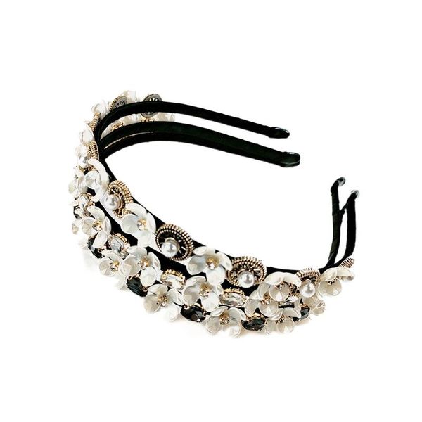 hair clips & barrettes 2021 women's fashion trend shell petal hairband fine alloy water drill band retro pearl accessories crystal head, Golden;silver
hair clips & barrettes 2021 women's fashion trend shell petal hairband fine alloy water drill band retro pearl accessories crystal head, Golden;silver