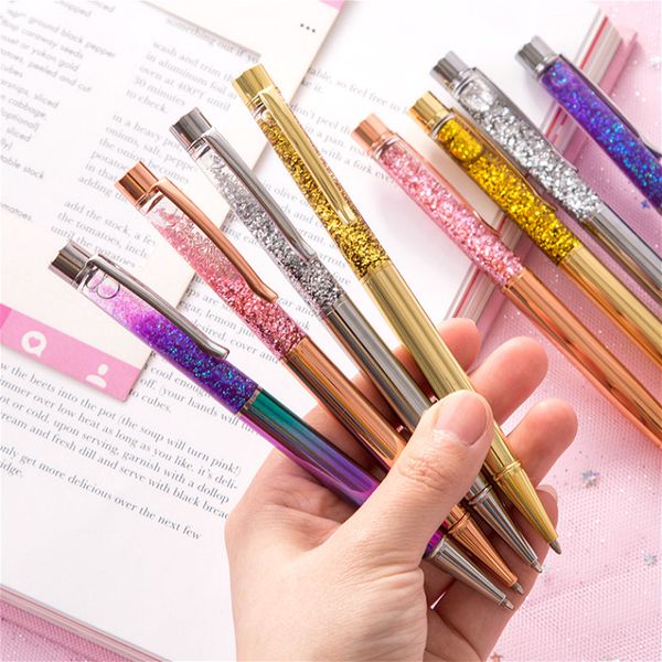 6Pieces/Lot Color 1pcs Flash Crystal Fountain Pen Metal Pendant Bullet 1.0mm Stationery Office & School Pen Ballpen Ink Black, Red
6Pieces/Lot Color 1pcs Flash Crystal Fountain Pen Metal Pendant Bullet 1.0mm Stationery Office & School Pen Ballpen Ink Black, Red