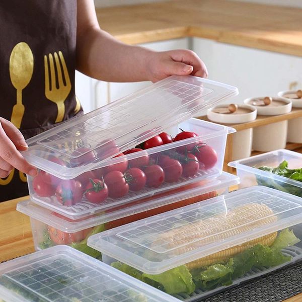 storage bottles & jars food fresh box containers kitchen fridge organizer case removable drain plate tray fruits vegetables fish
storage bottles & jars food fresh box containers kitchen fridge organizer case removable drain plate tray fruits vegetables fish