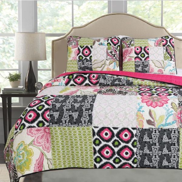 comforters & sets chausub patchwork cotton quilt set 3-piece quilted bedspread quilts sheets bed cover pillowcase king queen size print cove
comforters & sets chausub patchwork cotton quilt set 3-piece quilted bedspread quilts sheets bed cover pillowcase king queen size print cove