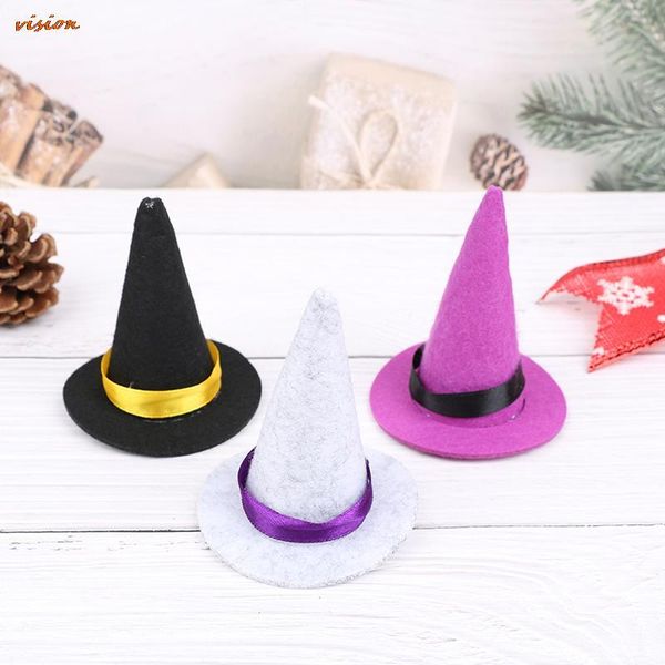 party hats 2pcs mini felt witch handmade wine bottle decor for halloween diy hair accessories crafts supplies(black)
party hats 2pcs mini felt witch handmade wine bottle decor for halloween diy hair accessories crafts supplies(black)