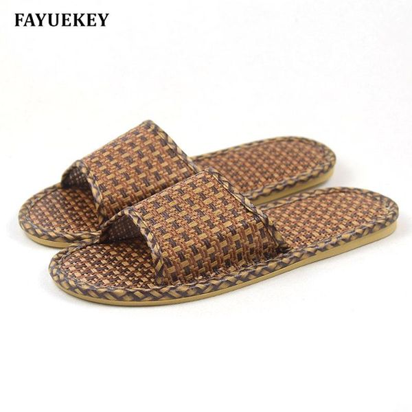 slippers fayuekey 2021 fashion summer cool thick house bamboo leisure home indoor floor non-slip linen cane slides, Black
slippers fayuekey 2021 fashion summer cool thick house bamboo leisure home indoor floor non-slip linen cane slides, Black