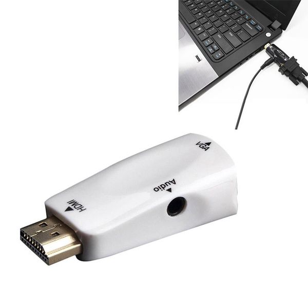 audio cables & connectors 1080p male to vga female adapter video converter 3.5mm o output cable
audio cables & connectors 1080p male to vga female adapter video converter 3.5mm o output cable