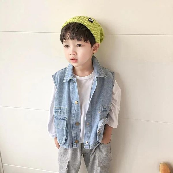 boys handsome vest 2021 spring baby korean style cowboy children's pocket denim casual jacket waistcpat waistcoat, Camo
boys handsome vest 2021 spring baby korean style cowboy children's pocket denim casual jacket waistcpat waistcoat, Camo