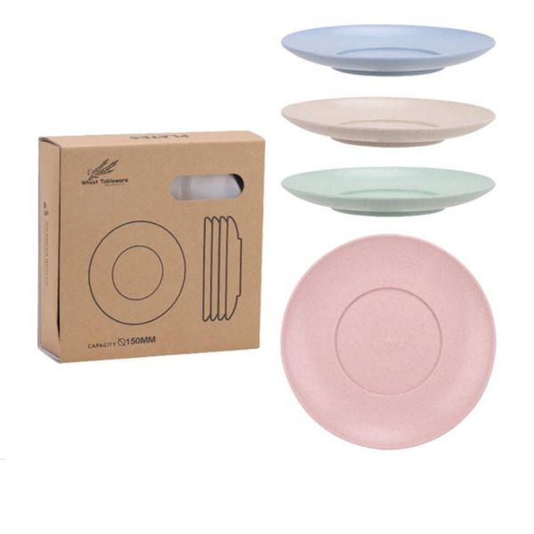 dishes & plates 4 pcs creative pure natural wheat straw plate dish multi-function non-toxic mildew proof plastic foods dessert f219
dishes & plates 4 pcs creative pure natural wheat straw plate dish multi-function non-toxic mildew proof plastic foods dessert f219