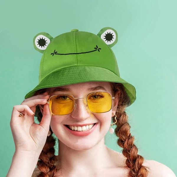cute cartoon frog hat for women men girls bucket hat fishing cap froggy caps outdoor sun hats fisherman caps frog bucket hats, Blue;gray
cute cartoon frog hat for women men girls bucket hat fishing cap froggy caps outdoor sun hats fisherman caps frog bucket hats, Blue;gray