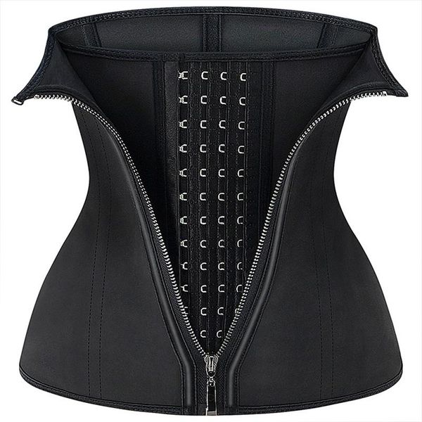 women's shapers latex waist trainer body shaper corset zipper shapewear women reductive girdle colombian belly sheath slimming fajas we, Black;white
women's shapers latex waist trainer body shaper corset zipper shapewear women reductive girdle colombian belly sheath slimming fajas we, Black;white