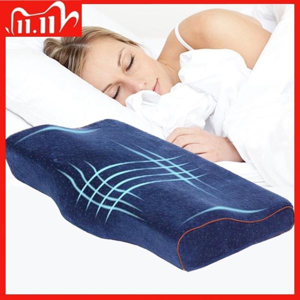 orthopedic memory pillow neck pain slow rebound foam health care cervical 50*30cm
orthopedic memory pillow neck pain slow rebound foam health care cervical 50*30cm