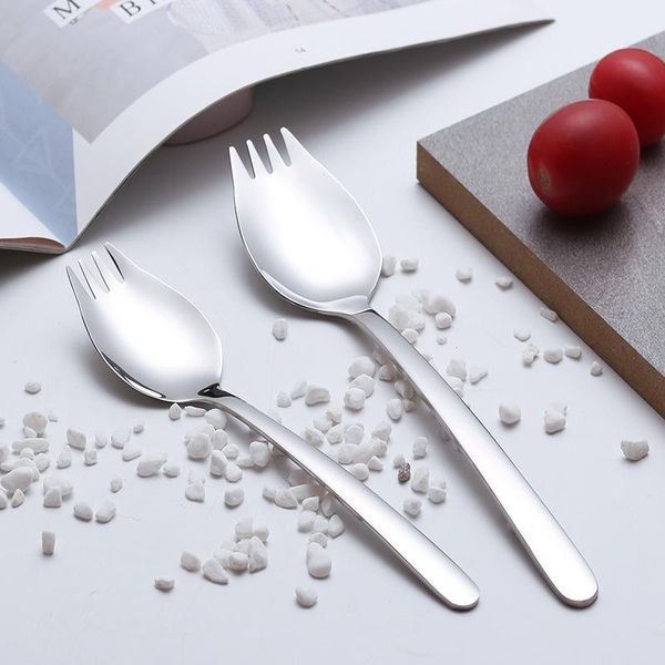 forks creative kichen tool 304 stainless steel integrated spoon lovely dessert salad fork dual-purpose accessories
forks creative kichen tool 304 stainless steel integrated spoon lovely dessert salad fork dual-purpose accessories