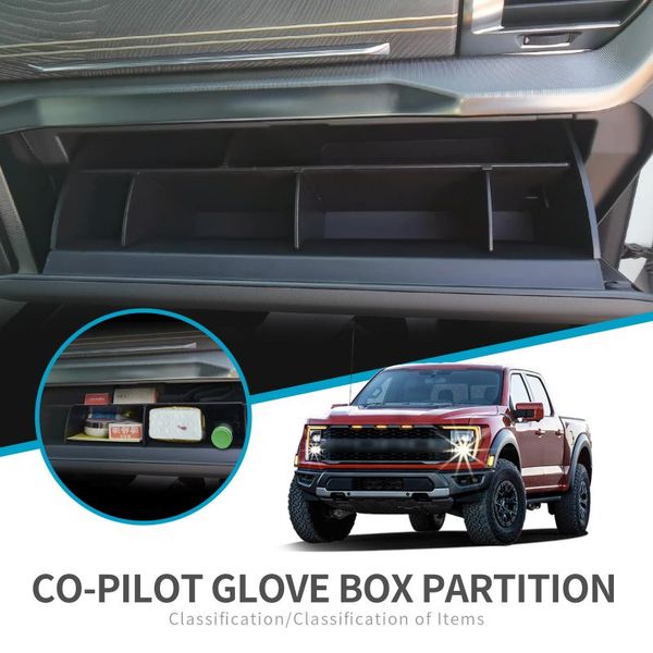 car organizer zunduo glove box interval fit for f150 2021 f-150 accessories console central co-pilot storage partition tidy
car organizer zunduo glove box interval fit for f150 2021 f-150 accessories console central co-pilot storage partition tidy
